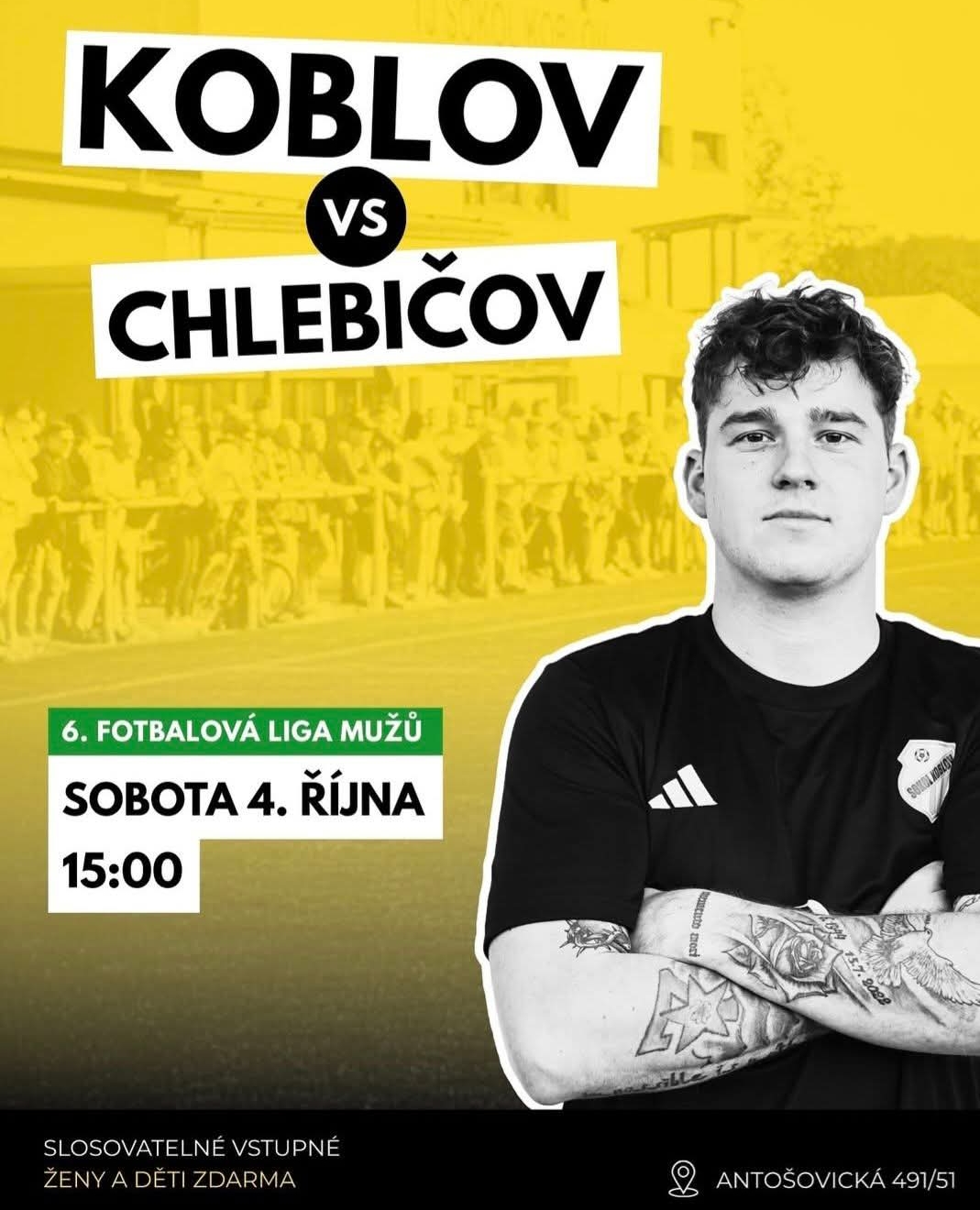Koblov hraje doma!