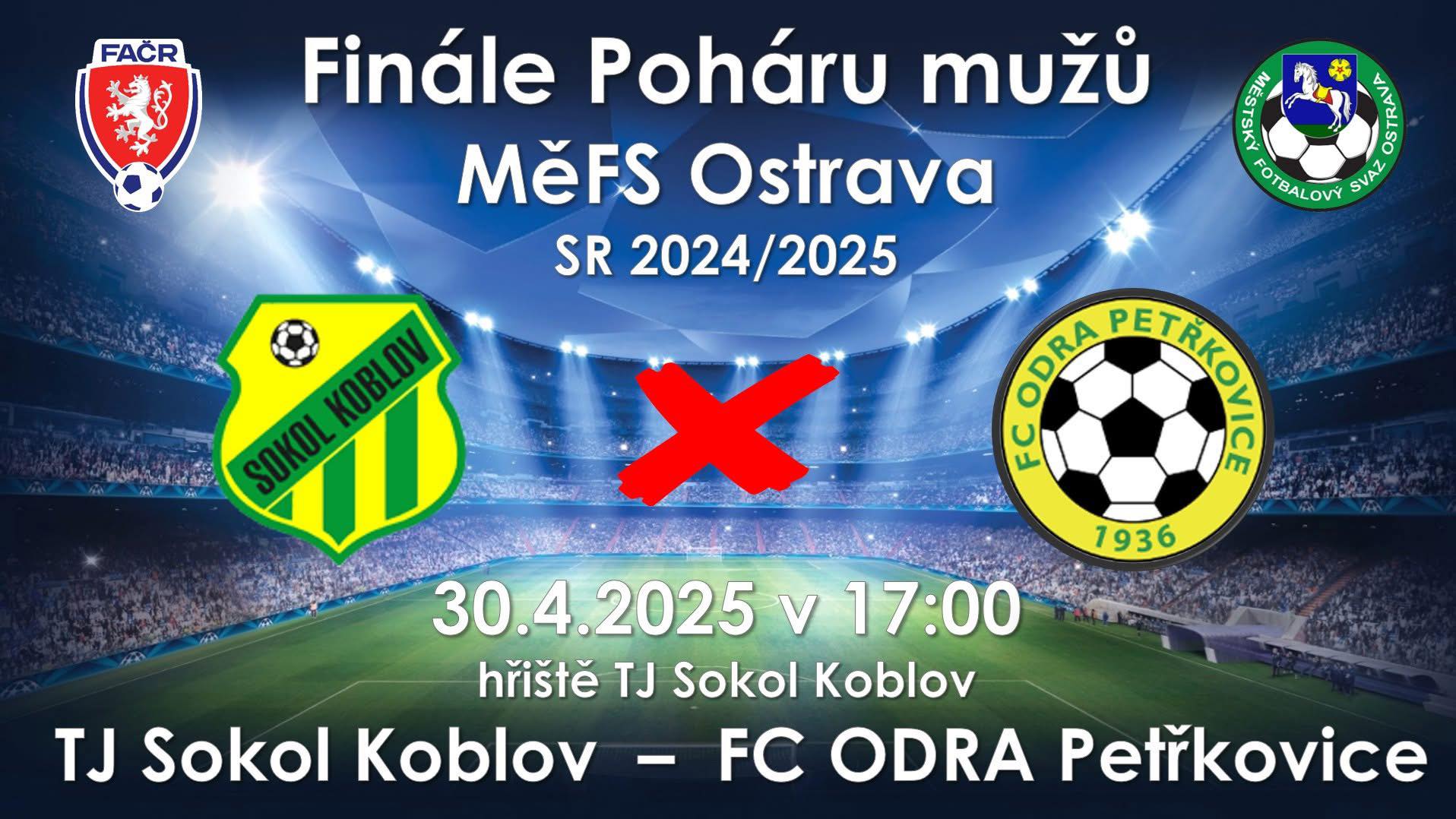Finále poháru již tuto středu!